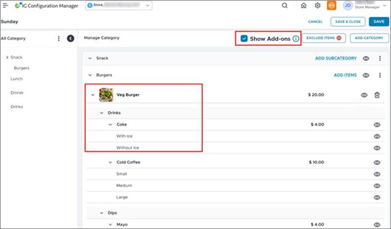 A screenshot of a menu

AI-generated content may be incorrect.
