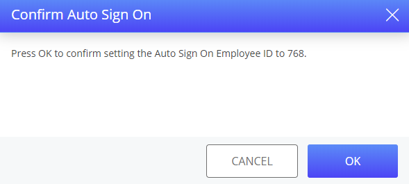 Auto Sign-On