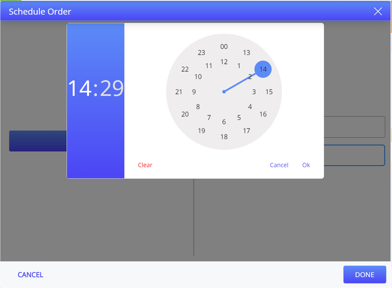 Scheduling Orders